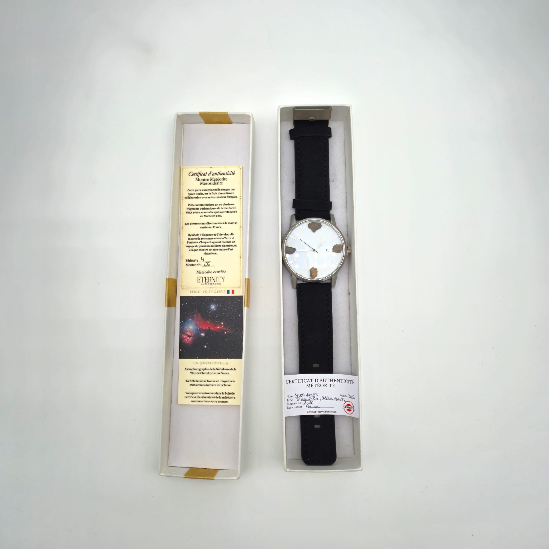 meteorito nwa 14093 reloj de cuero negro esfera blanca (3)