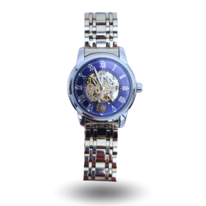 montre homme météorite campo del cielo skeleton cadre bleu