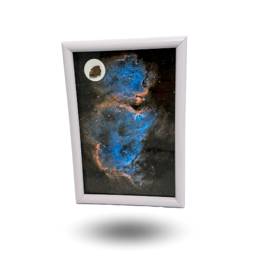 marco de fotos meteorito nebulosa del alma