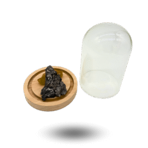 PRODUIT METEORITES CAMPO DEL CIELO VERRE LIBYQUE CLOCHE EN VERRE