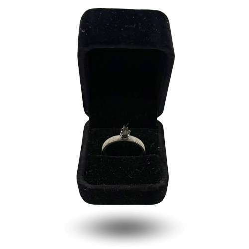 Anillo moderno de plata con NWA 13290