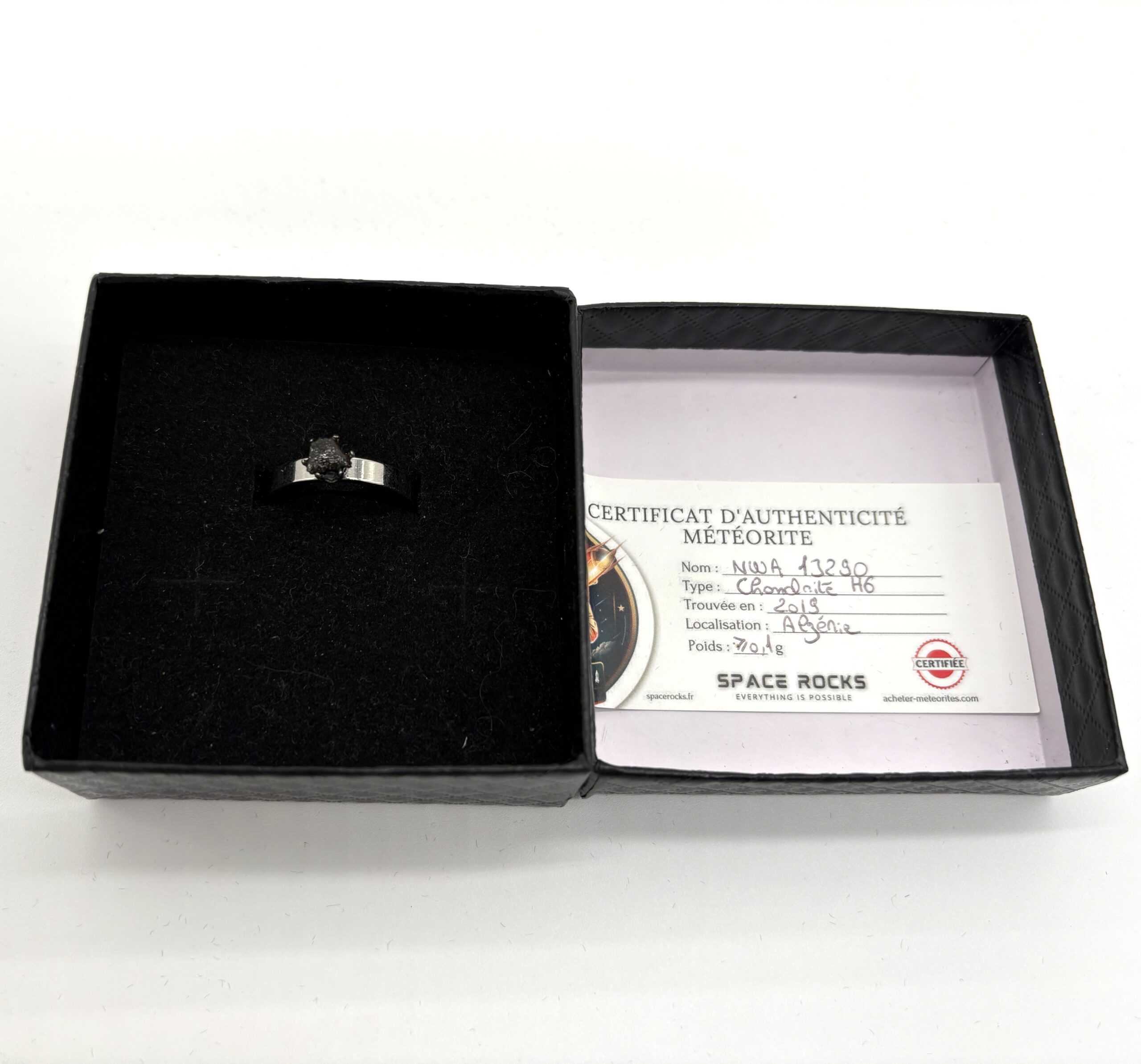 anillo de meteorito nwa