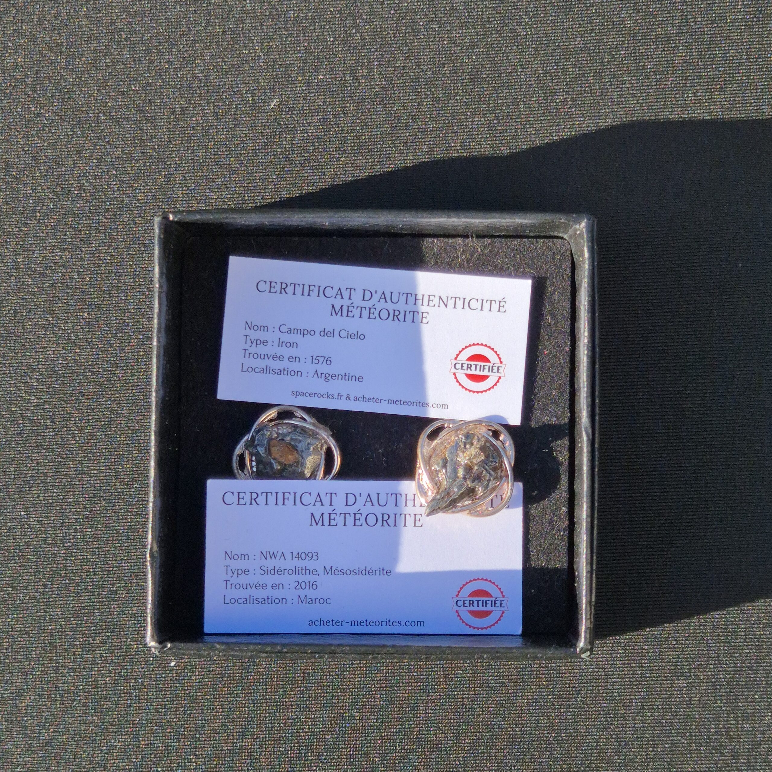 boucles d’oreilles pierre naturelle