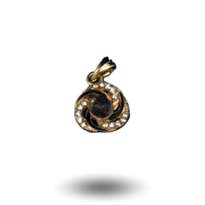 pendentif meteorite tourbillon