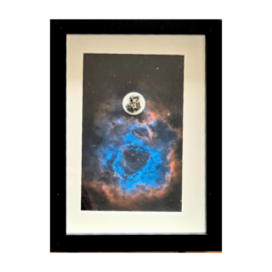 decoración astronomía meteorito