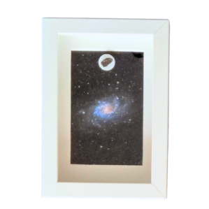 foto enmarcada de galaxia