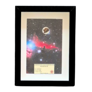 foto de nebulosa enmarcada